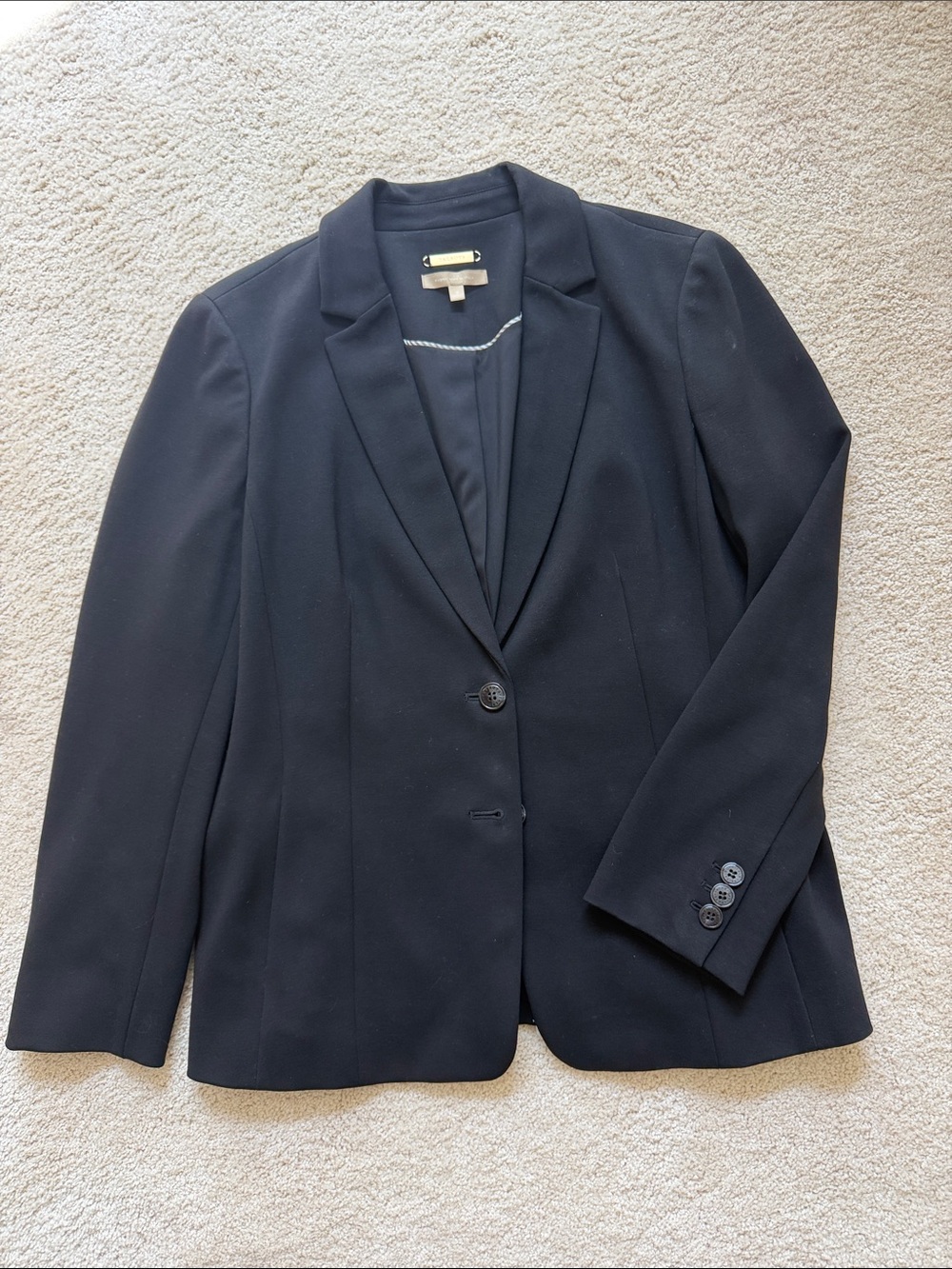 Talbots Black Women's Single-Breasted Blazer